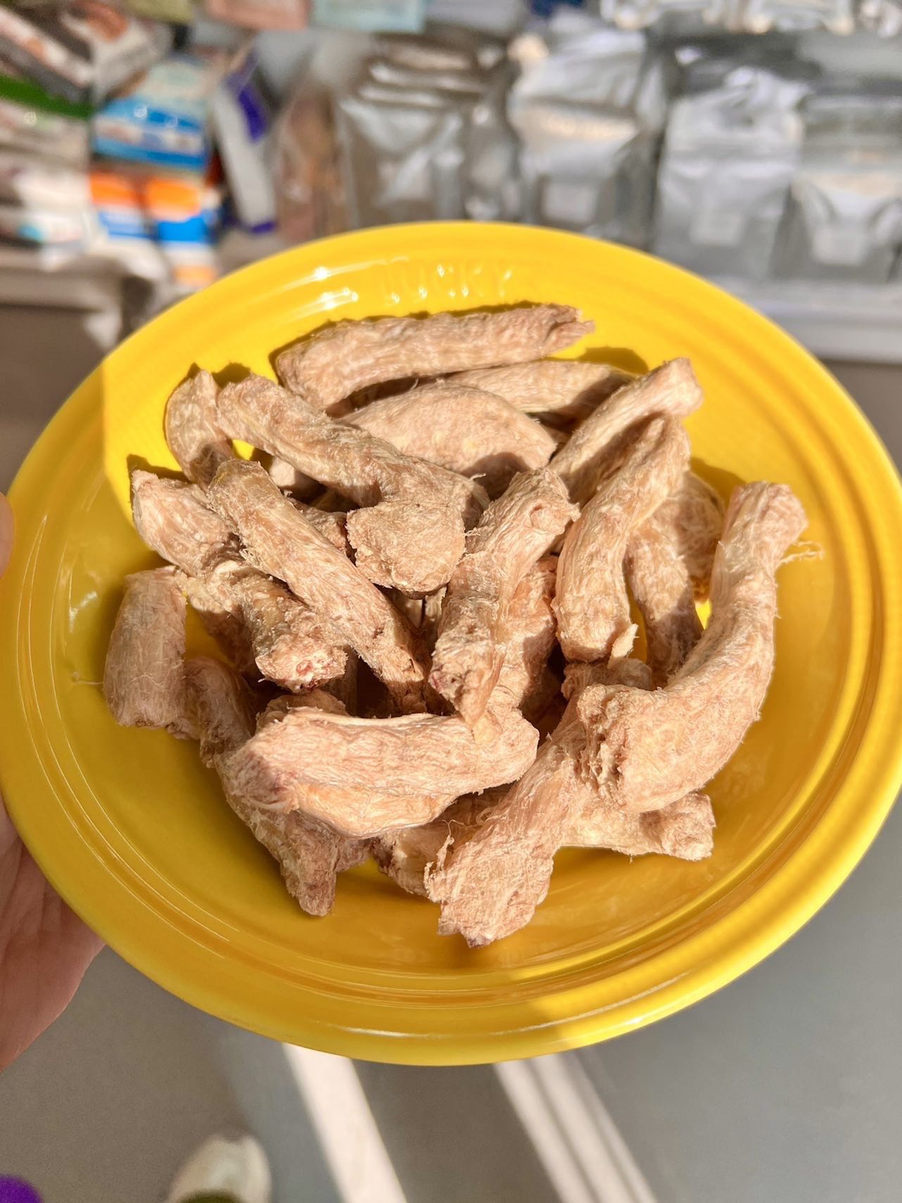 Freeze-Dried Chicken Necks