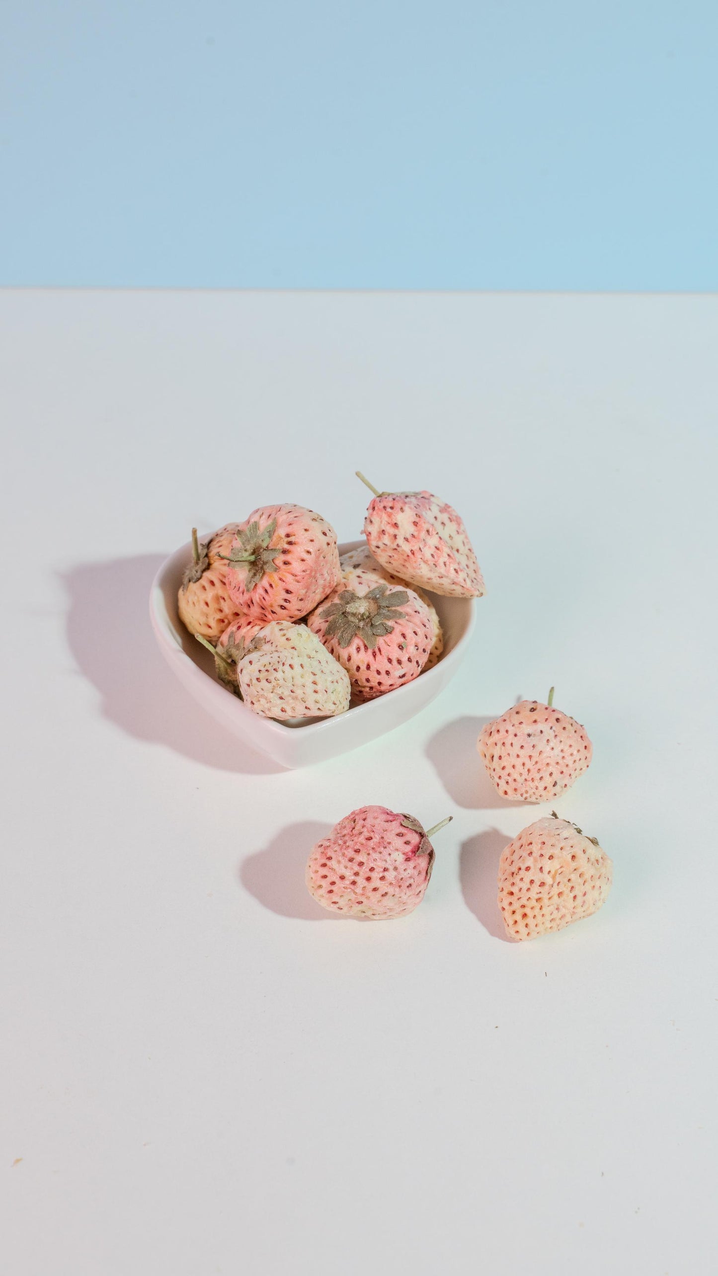 Freeze-Dried White Strawberry