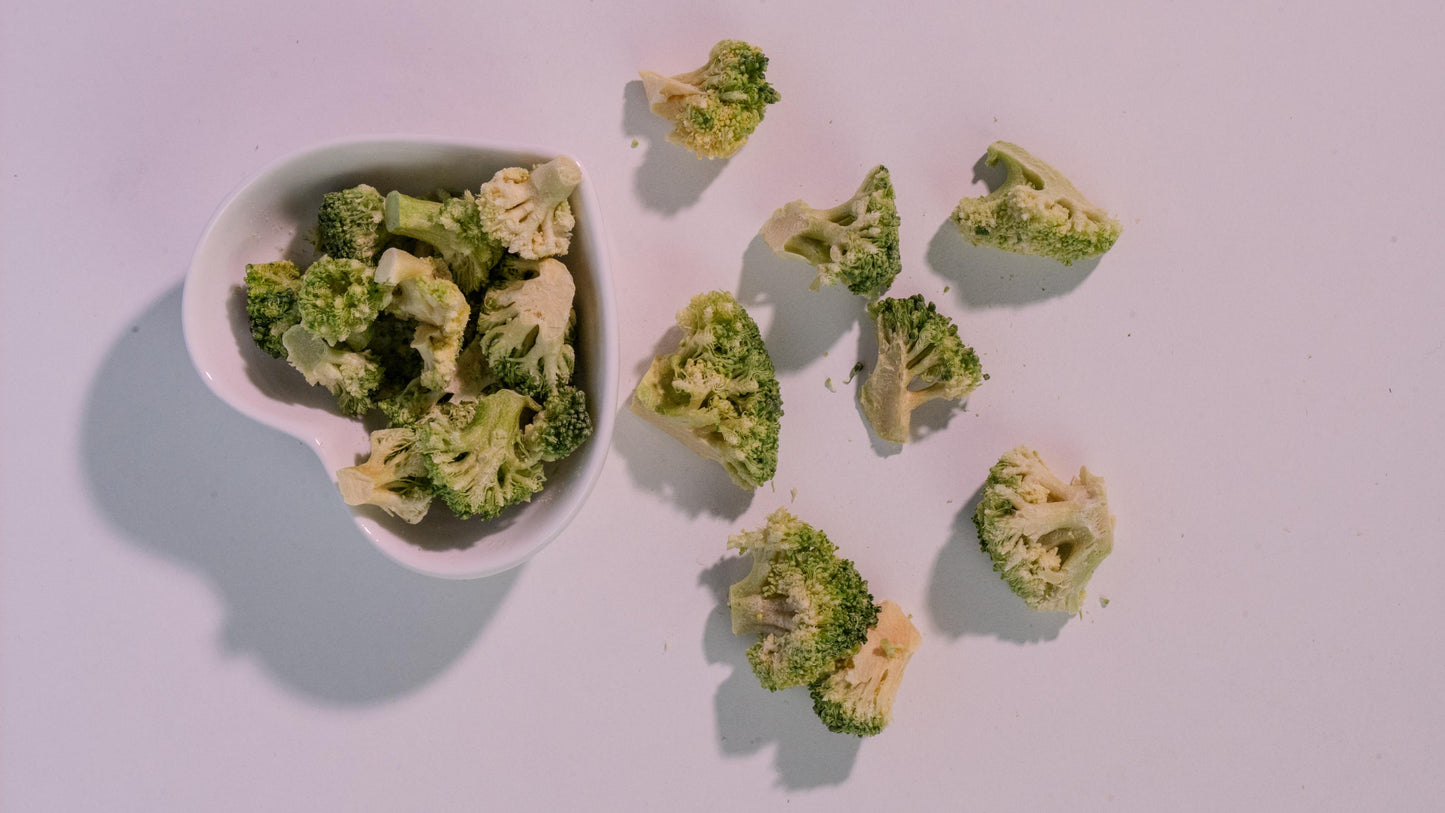 Freeze-Dried Broccoli Florets