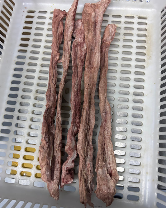 Whole Freeze-Dried Pork Esophagus