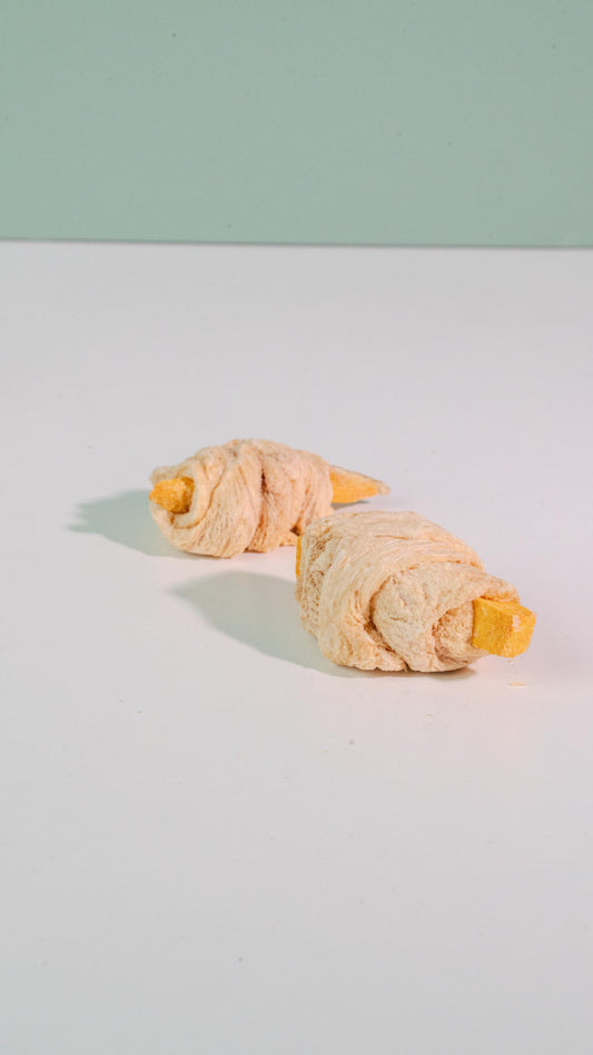 Chicken-Wrapped Pumpkin Sticks