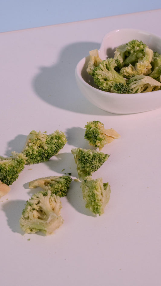 Freeze-Dried Broccoli Florets