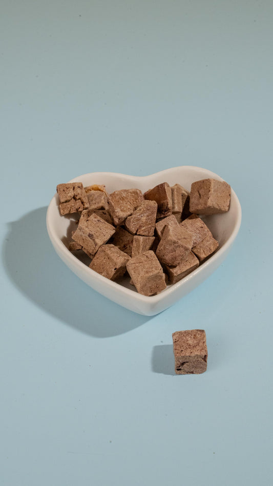 Freeze-Dried Beef Liver Cubes
